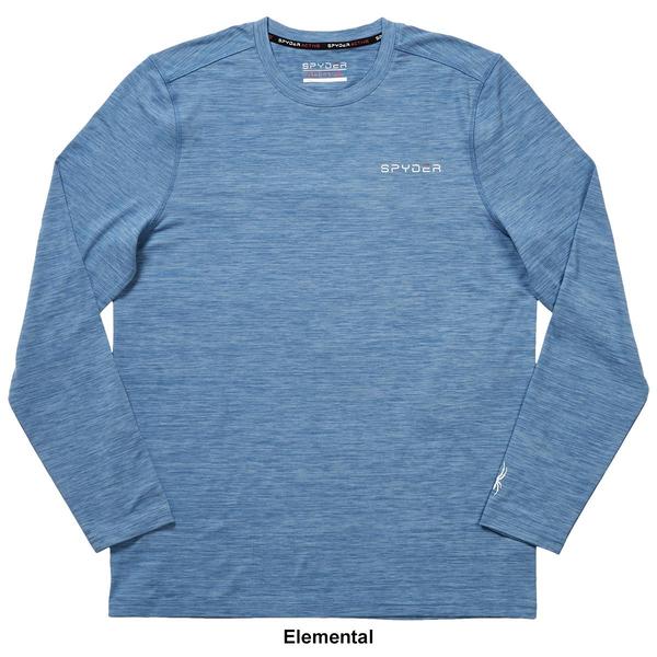 Mens Spyder Performance Soft Long Sleeve Jersey Tee alternate view