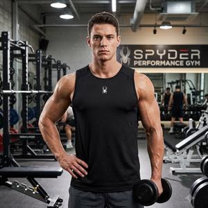 Mens Spyder Performance Solid Tank Top