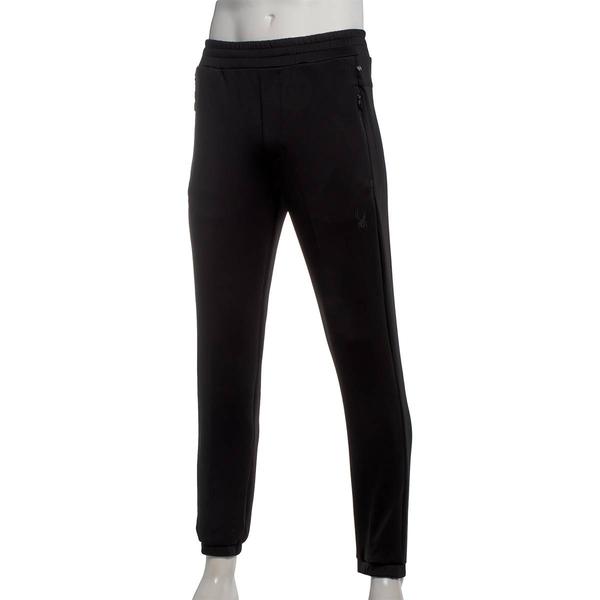Mens Spyder Elastic Bottom Solid Stretch Active Pants