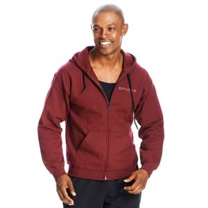 Mens Spyder Solid Full Zip Hooded Sweatshirt