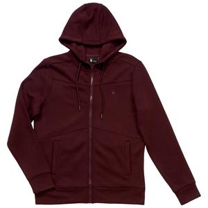 Mens Spyder Textured Polyester & Spandex Full Zip Hoodie alternate view