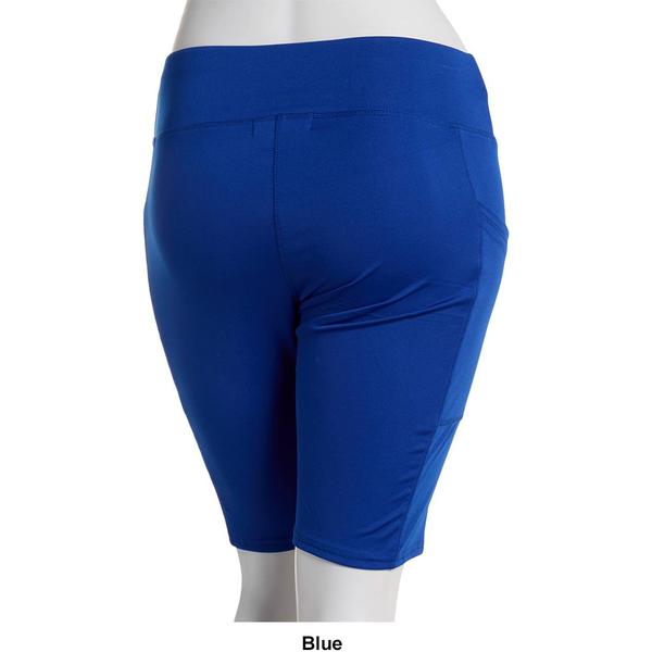 Juniors Plus One Step Up Bike Shorts with Cell Phone Pocket alternate view