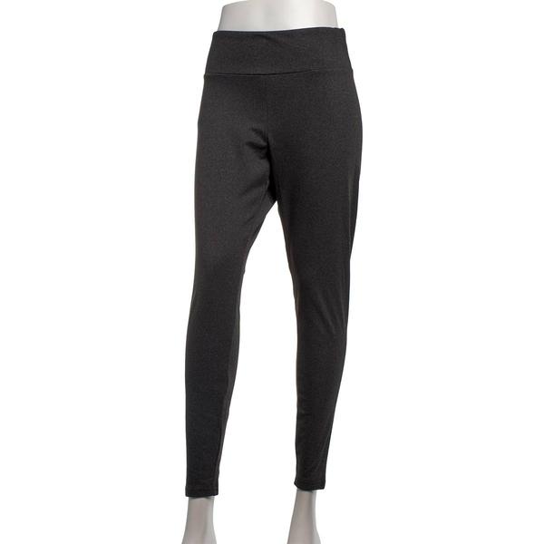 Juniors Plus Eye Candy Marled Peached Brushed Inside Leggings