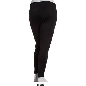 Juniors Plus One Step Up Leggings with Cell Phone Pocket alternate view