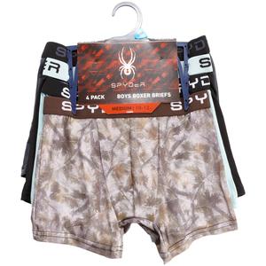 Boys (8-14) Spyder Knitted Boxer Briefs - Camo/Solid