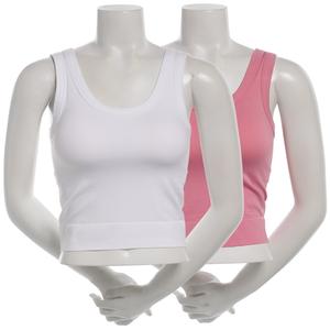 Juniors Eye Candy 2pk. Seamless Padded Tank Tops