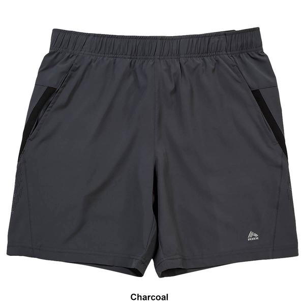 Mens RBX Stretch Diagonal Mesh Stripe Woven Shorts alternate view