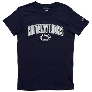 Mens Champion(R) PSU Short Sleeve Crew Neck Tee