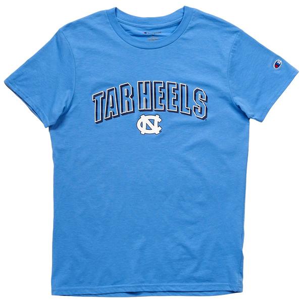 Mens Champion(R) Tar Heels(R) Short Sleeve Crew Neck Tee