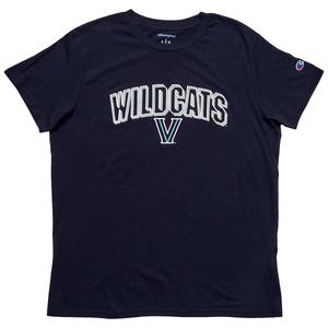 Mens Champion(R) Villanova Short Sleeve Crew Tee