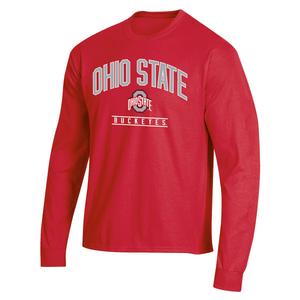 Mens Champion(R) Ohio State Long Sleeve Tee alternate view