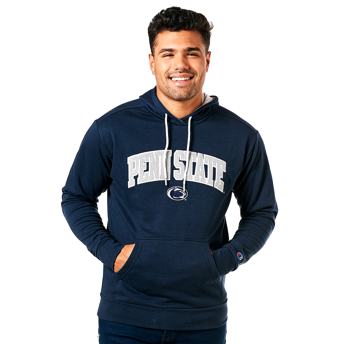 Mens Champion(R) Penn State University Logo Pullover Hoodie