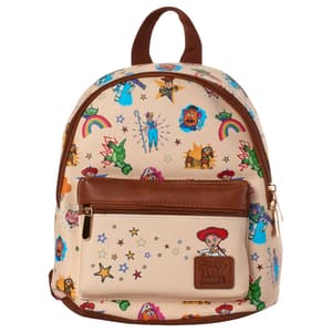 boscov's mini backpack ECOSUSI for Women Leather Small Backpack Purse for Ladies Featuring a shiny metal Mickey ears badge on the front and a playful design of Mickeys iconic red shorts on the front zip pocket Back-to-Campus Backpacks | Top Brands