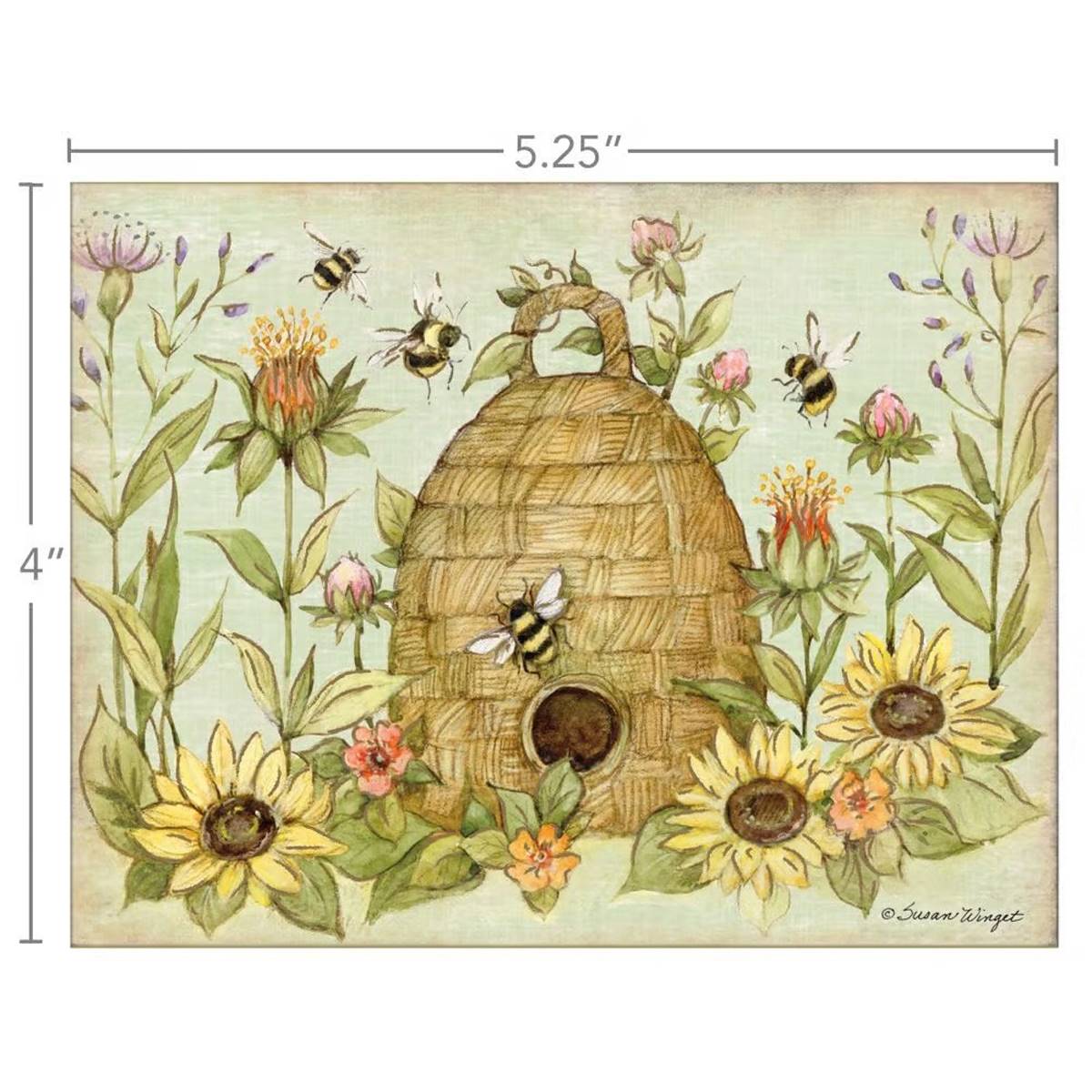 Lang(R) Spring Bees Boxed Note Cards