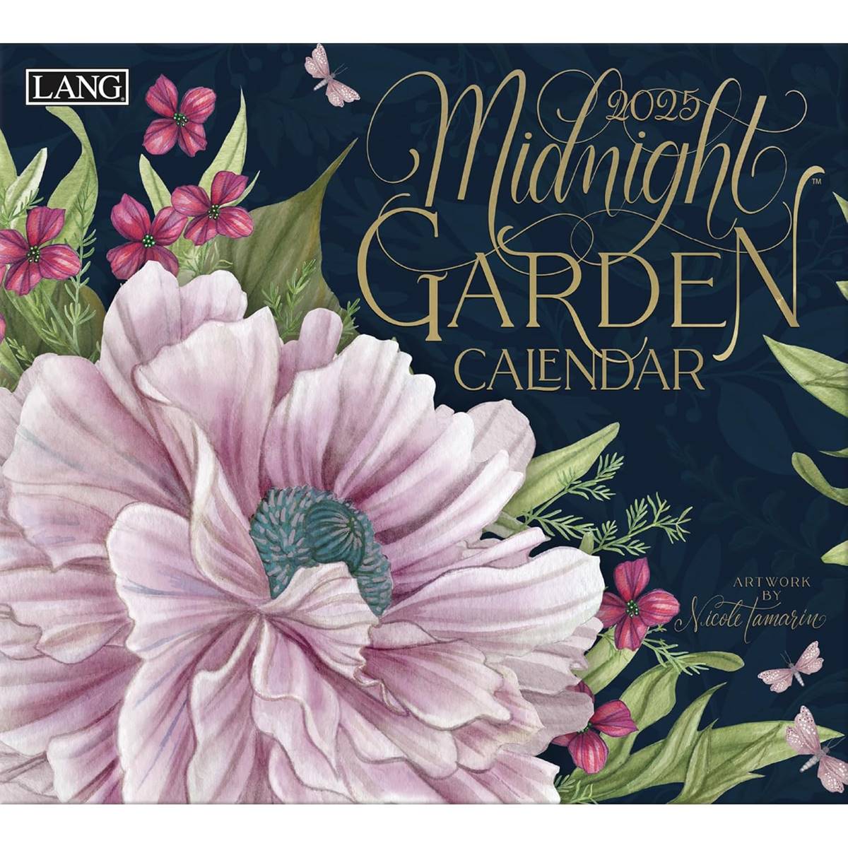 Lang(R) 2025 Midnight Garden Calendar