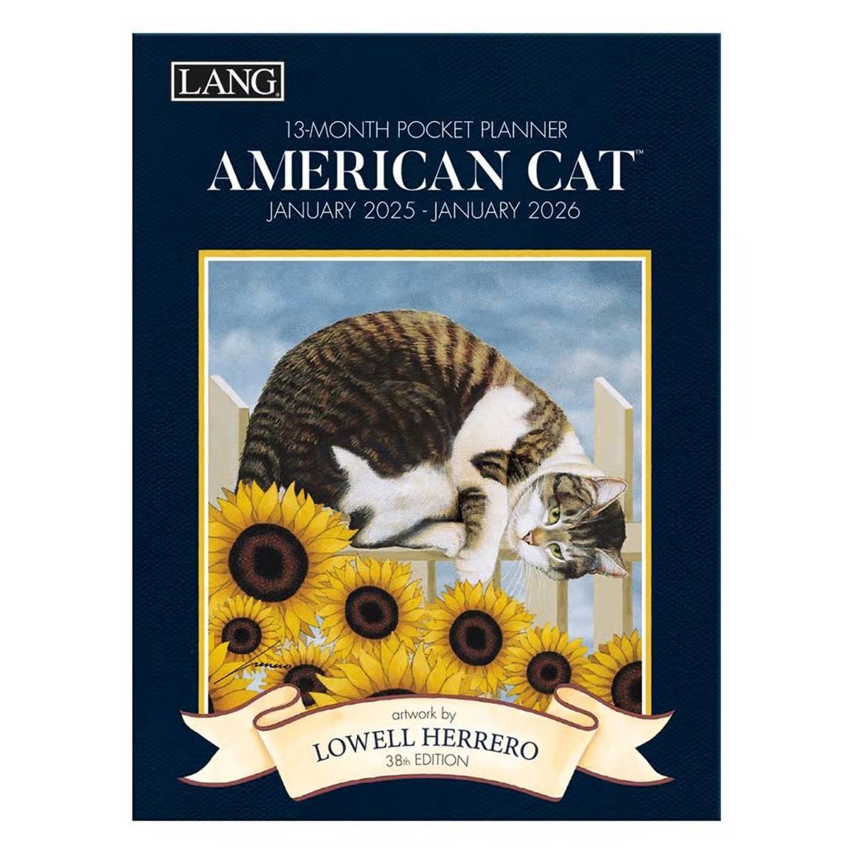 Lang(R) American Cat 2025 Monthly Pocket Planner