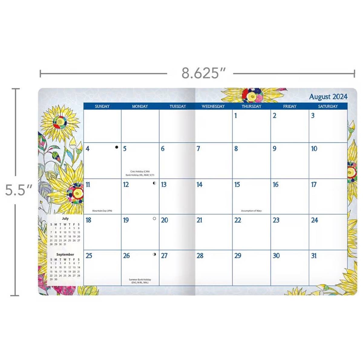 Lang(R) Ladybird 2025 Monthly Pocket Planner