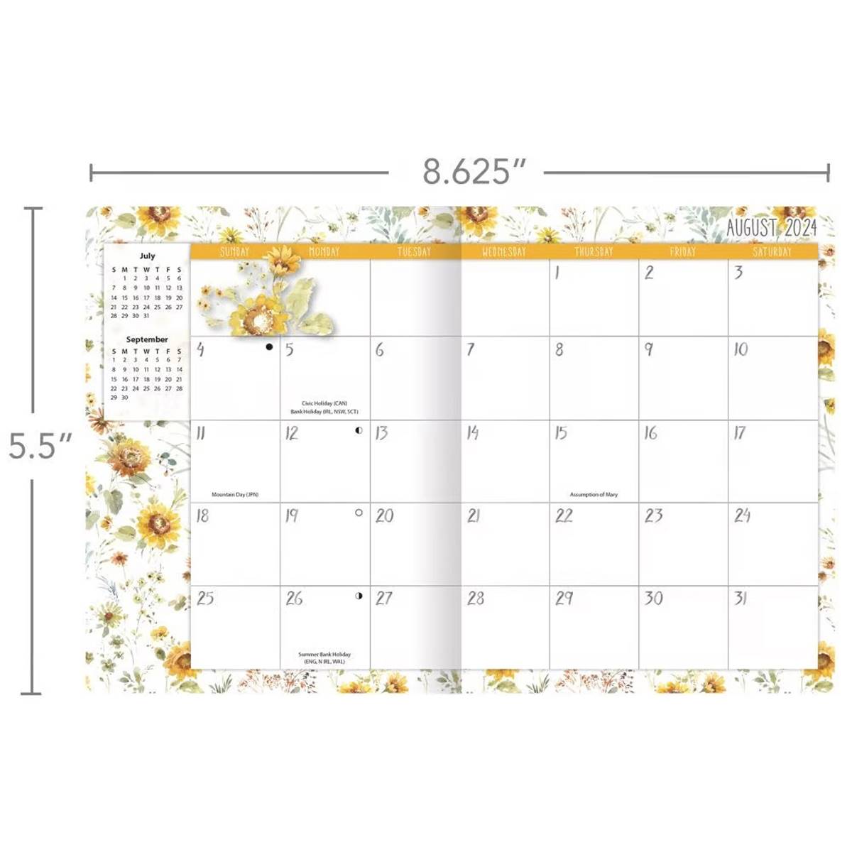 Lang(R) Watercolor Wonder 2025 Pocket Planner