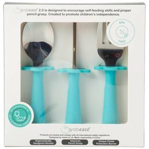 Toddler Grabease(R) 3pc. Utensil Set