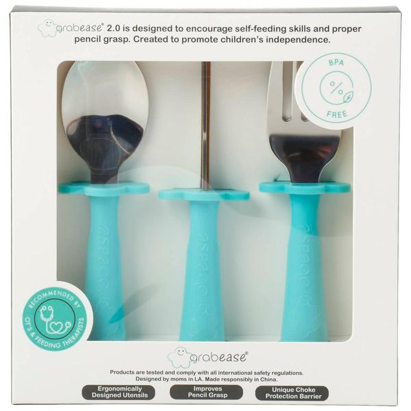 Toddler Grabease(R) 3pc. Utensil Set