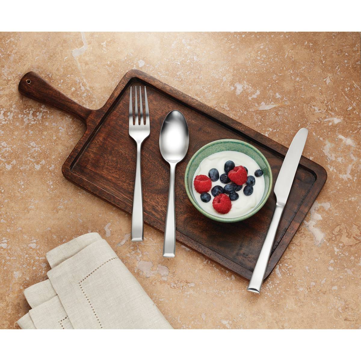 Hampton Forge Satin Touch 20pc. Everyday Flatware Set