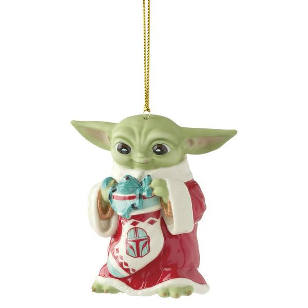 Lenox(R) Holiday Grogu with Stocking Ornament