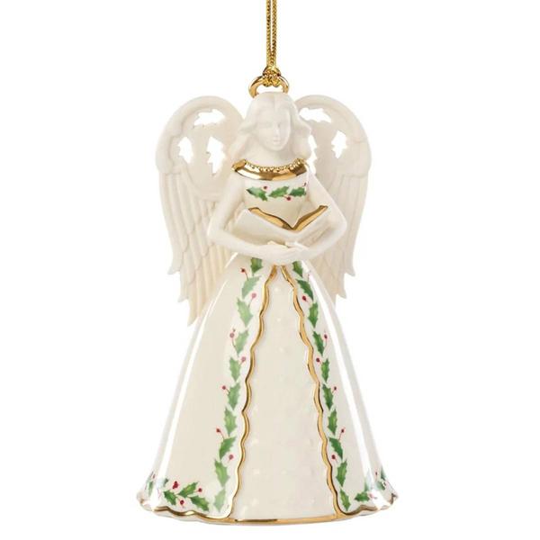 Lenox(R) Holiday Angel Bell with Hymns Ornament