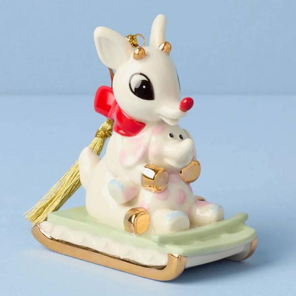 Lenox(R) Rudolph with Misfit Elephant Ornament