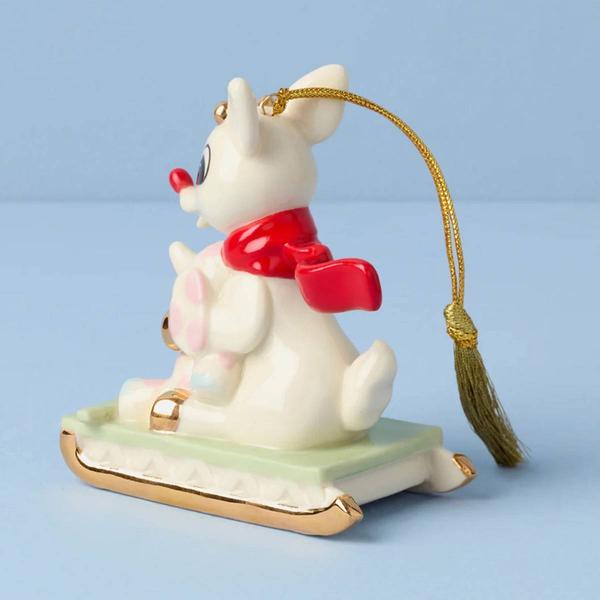 Lenox(R) Rudolph with Misfit Elephant Ornament alternate view