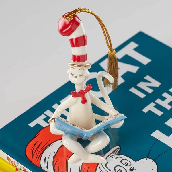 Lenox(R) Cat in the Hat Ornament alternate view