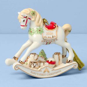 Lenox(R) 2026 Vintage Rocking Horse Ornament