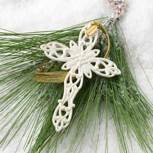 Lenox(R) 2026 Snow Fantasies Cross Porcelain