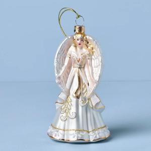 Lenox(R) Blown Glass Angel Ornament