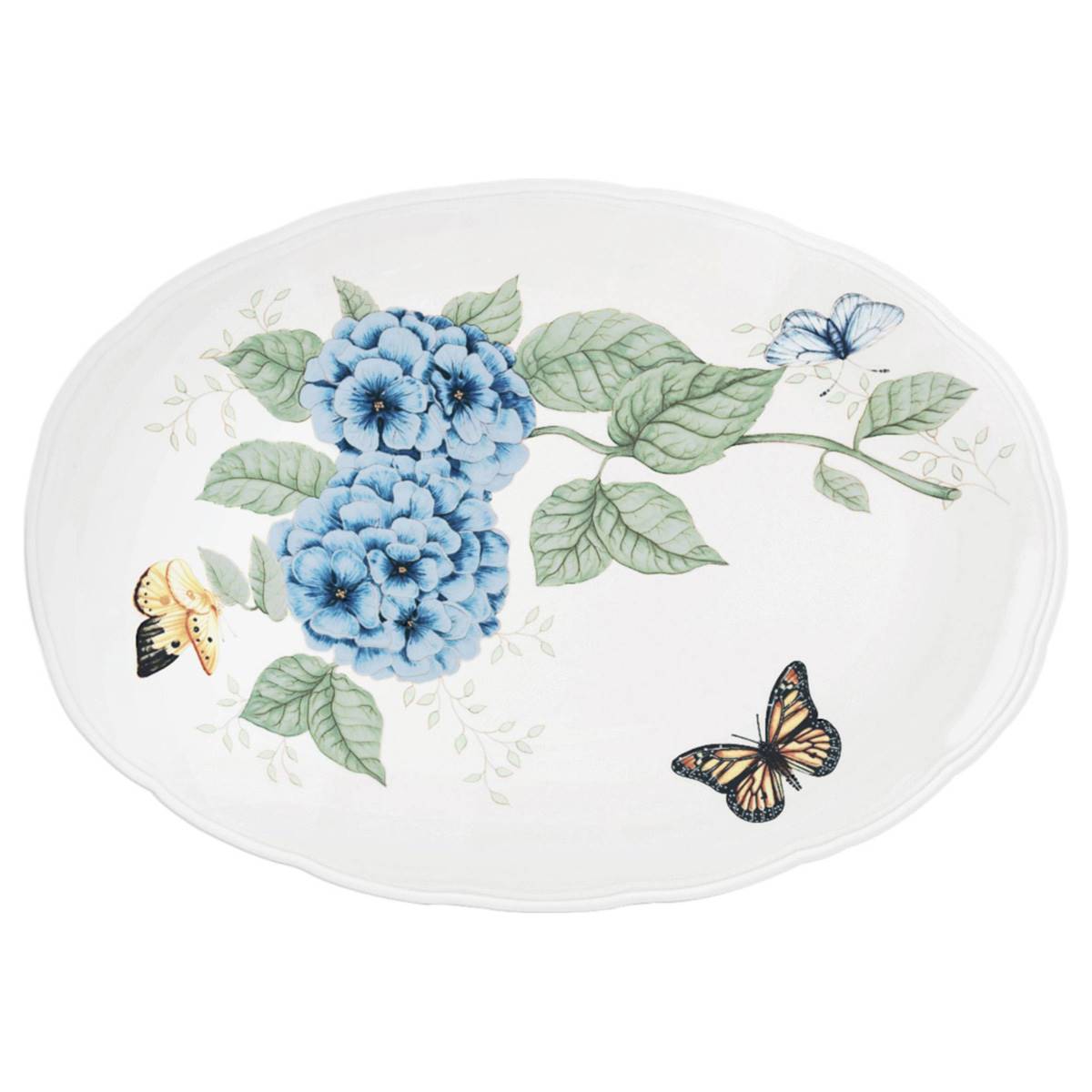 Lenox(R) Butterfly Meadow(tm) Oval Serving Platter