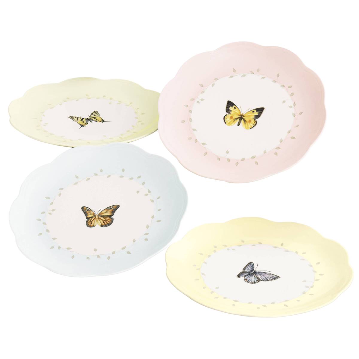 Lenox(R) Butterfly Meadow(R) 4pc. Dessert Plate Set