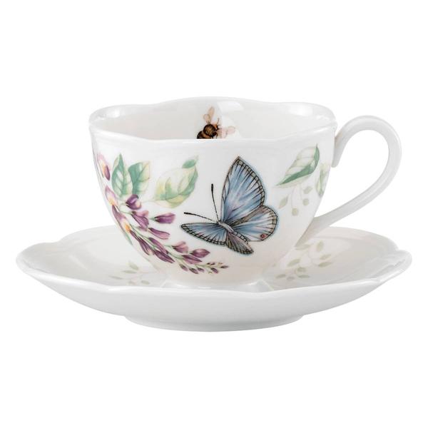 Lenox(R) Butterfly Meadow(R) Blue Cup & Saucer
