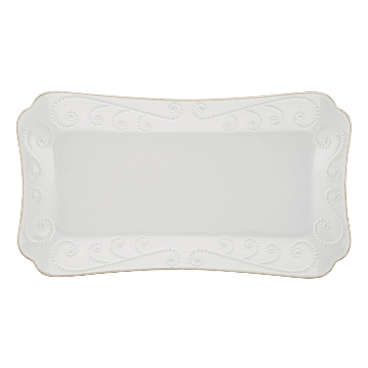 Lenox(R) French Perle White(tm) 13.5in. Hors D'oeuvre Tray