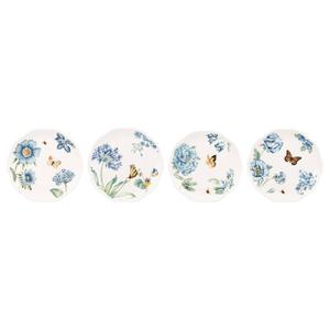 Lenox(R) Butterfly Meadow(R) Blue 4pc. Dessert Plate Set