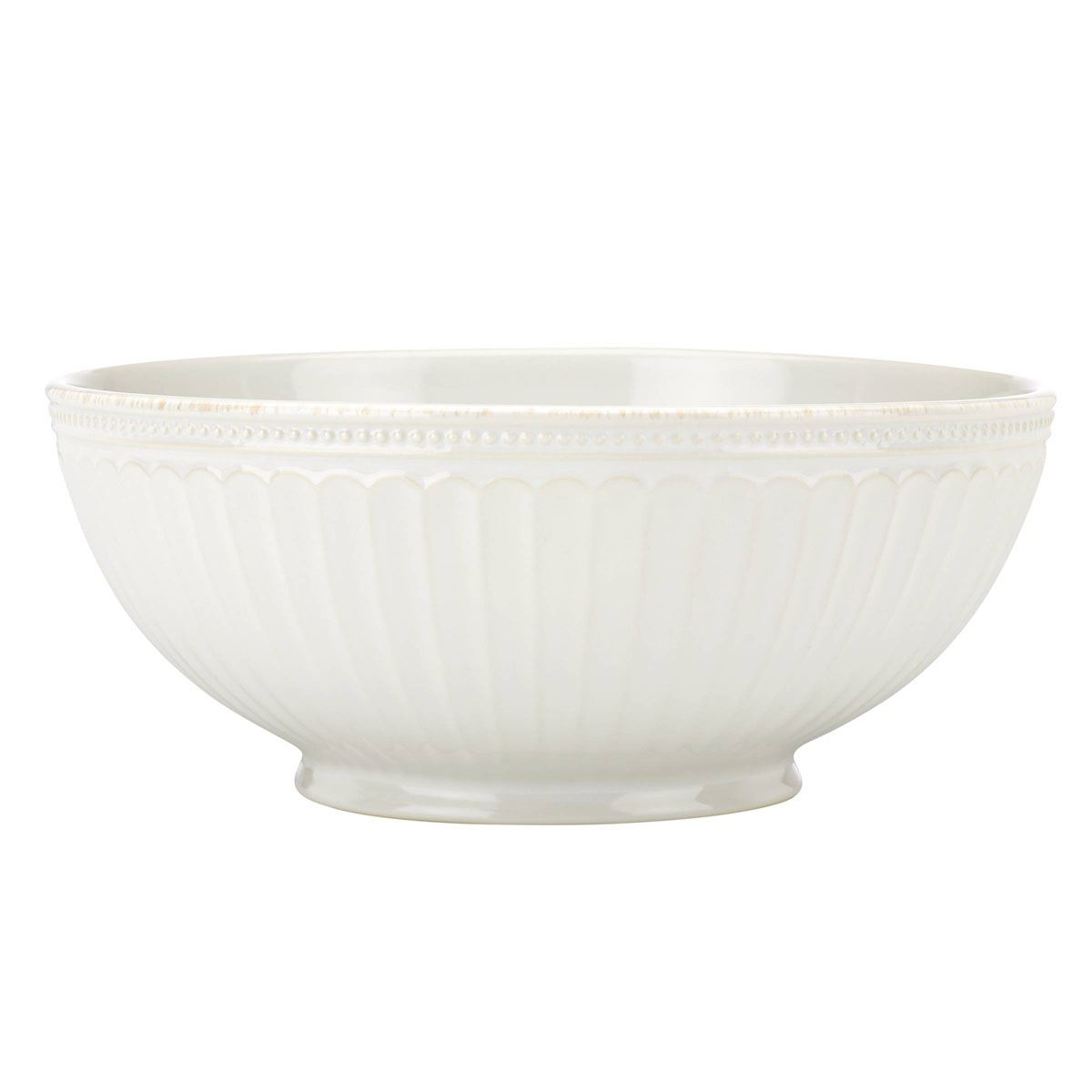 Lenox(R) French Perle Groove White(tm) Serving Bowl