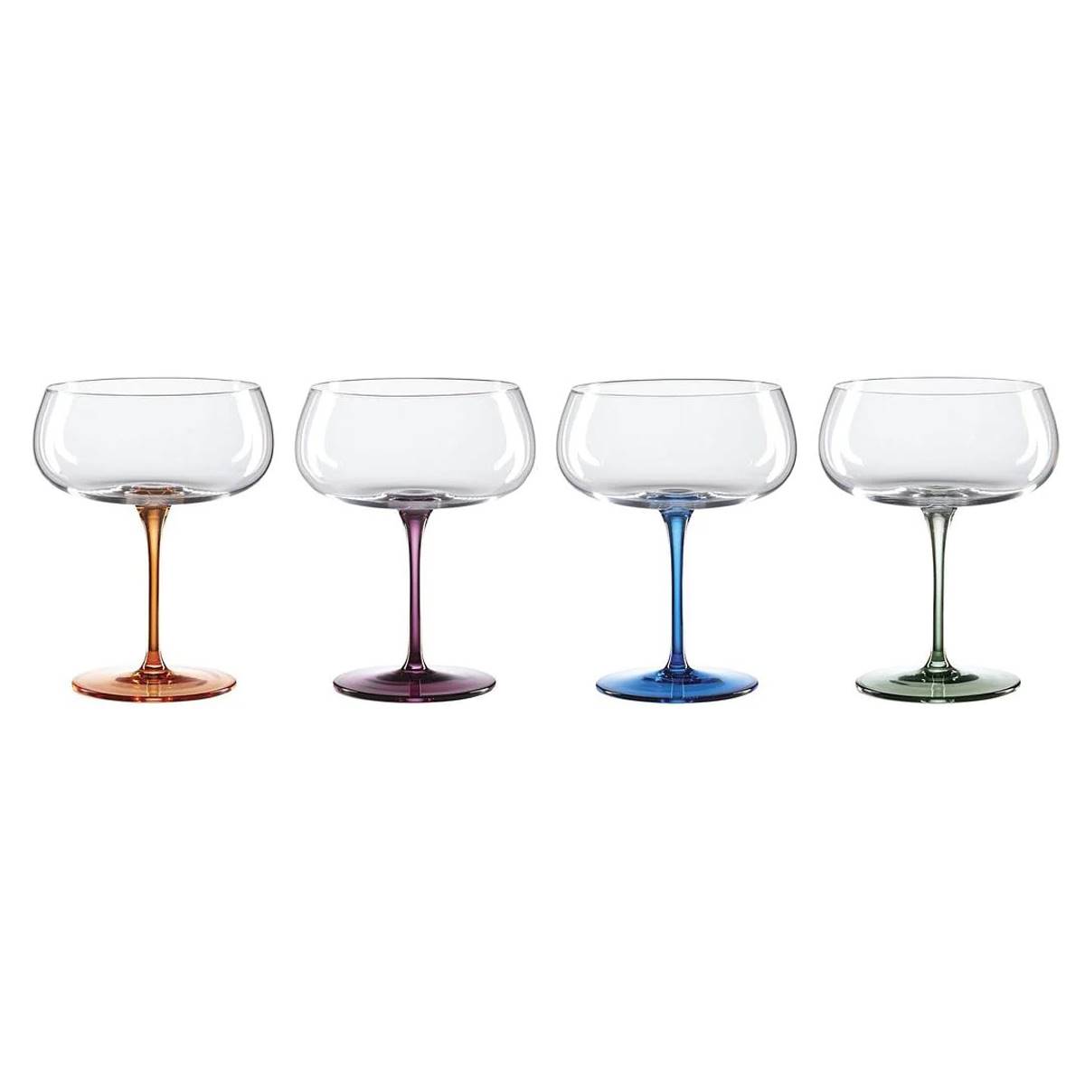 Oneida Bottoms Up Cocktail Glasses - Set Of 4