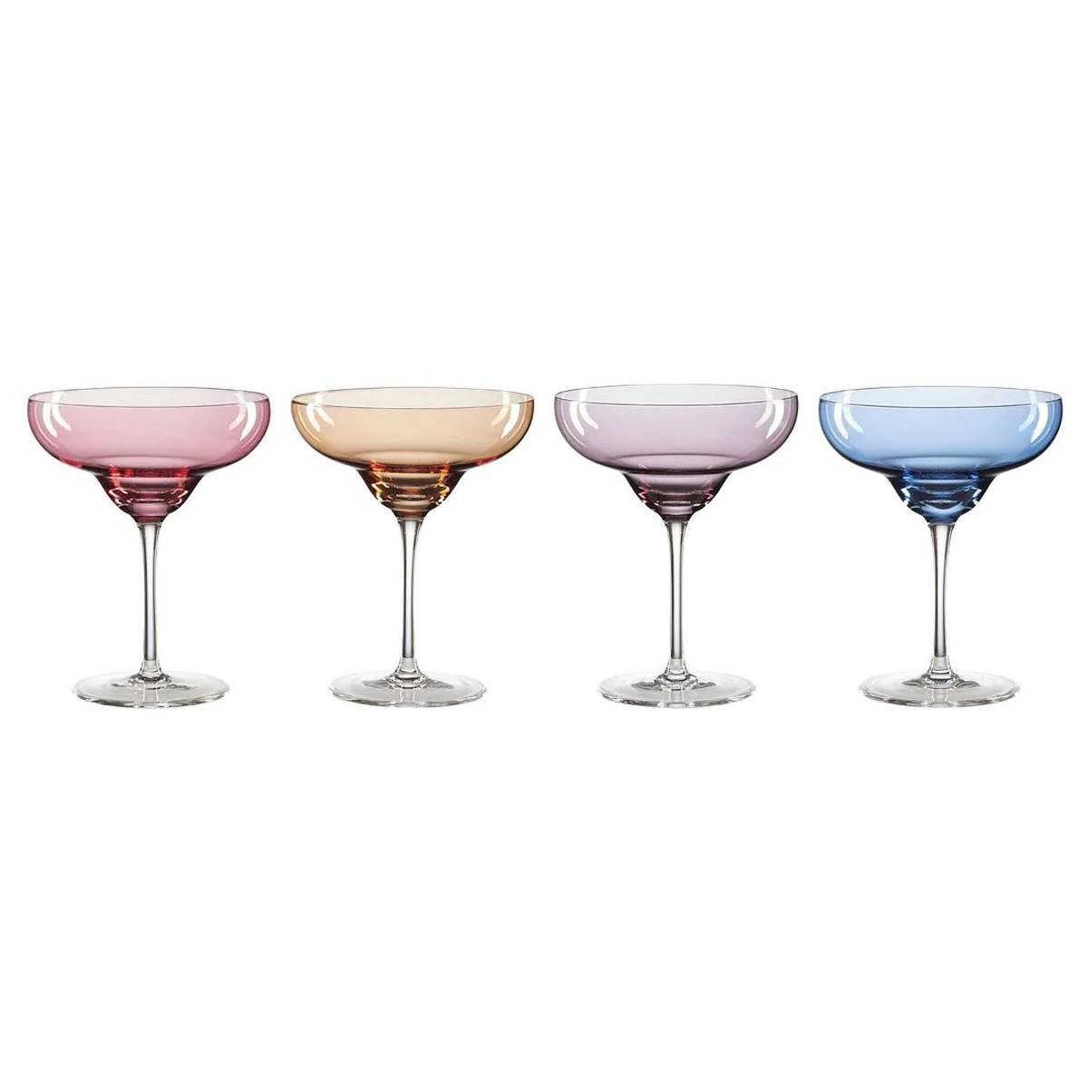 Oneida True Colors Margarita Glasses - Set Of 4