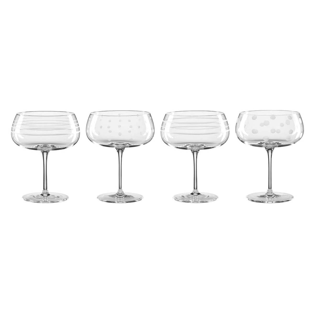 Oneida Mingle Cocktail Glasses - Set Of 4