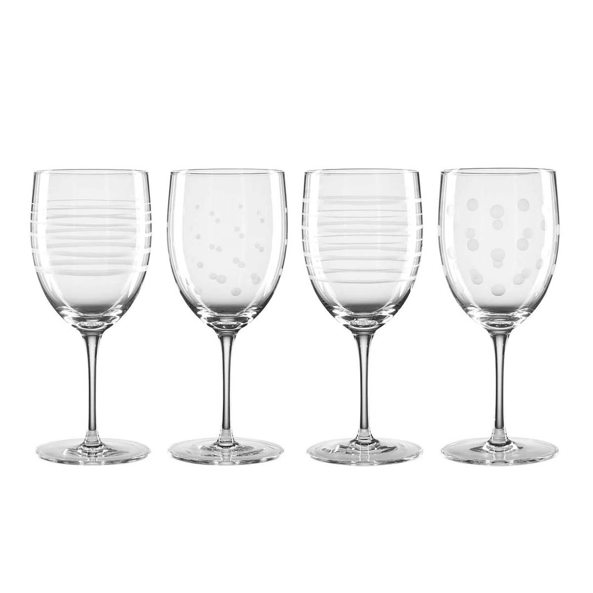 Oneida Mingle Wine Glasses - Set Of 4