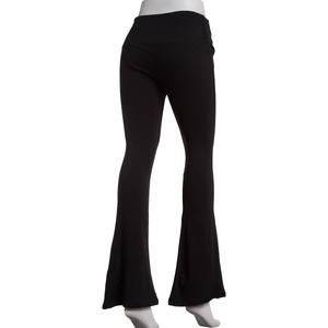Juniors Moral Society Flare Wide Waist Band Leggings alternate view