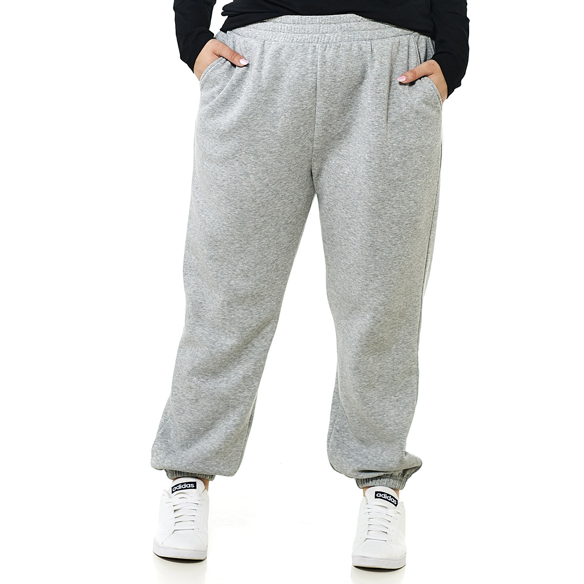 Juniors Moral Society Softy Fleece Lined Joggers W/Pockets