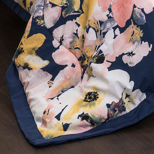 Lush Decor(R) 7pc. Floral Watercolor Comforter Set
