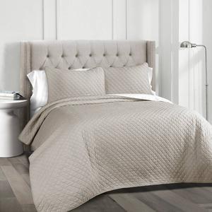Ava Diamond Cotton Reversible 5pc. Quilt Set