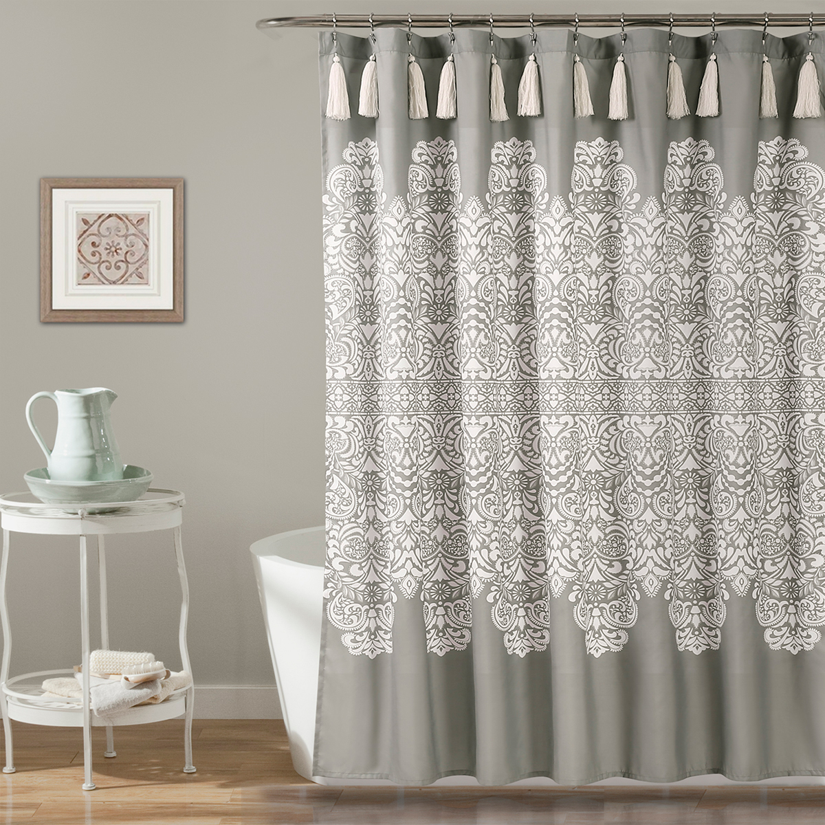 Lush Decor(R) Boho Medallion Shower Curtain