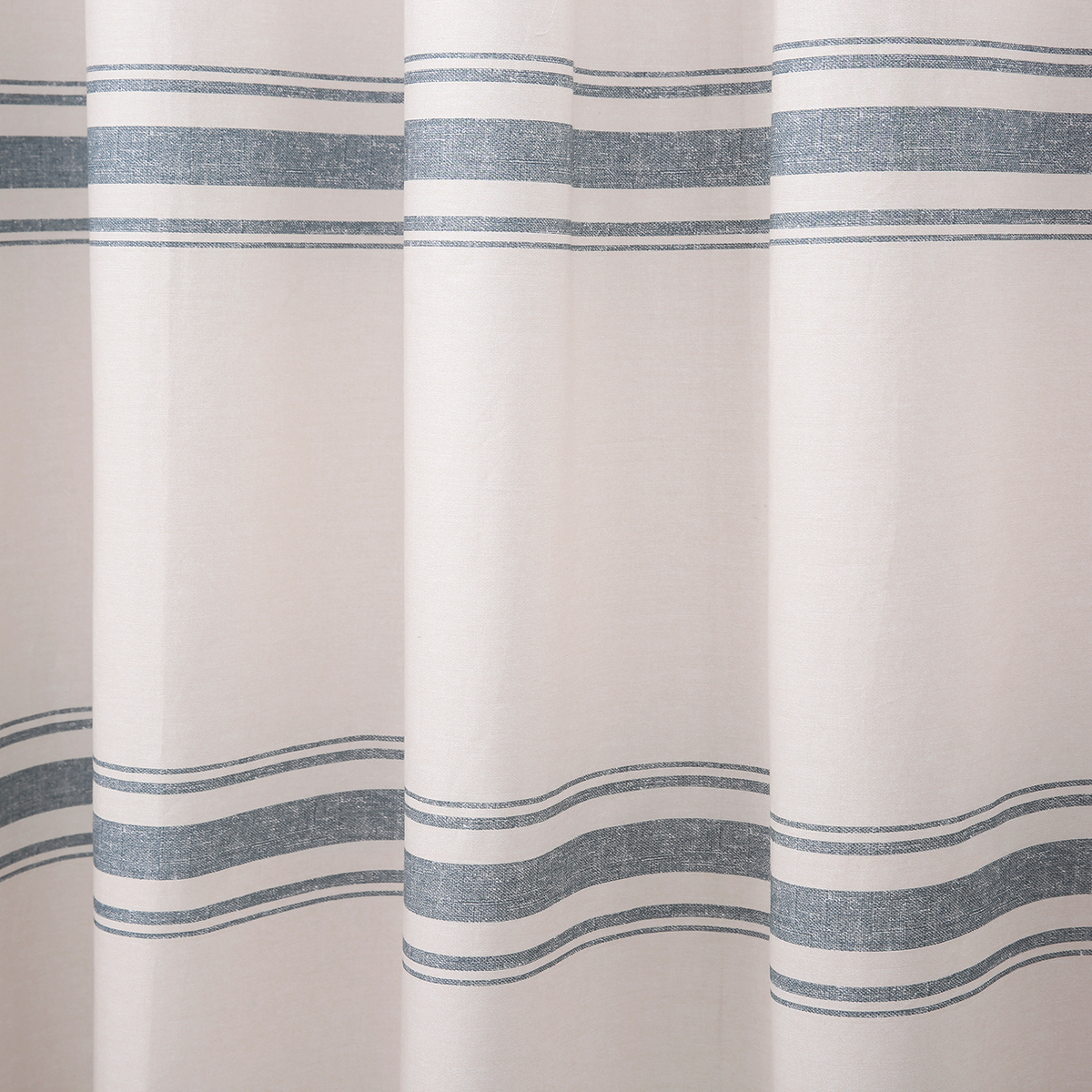 Lush Decor(R) Farmhouse Stripe Shower Curtain