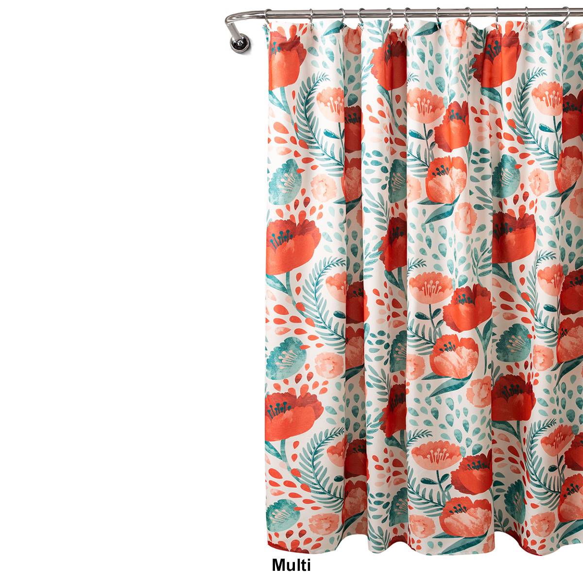 Lush Decor(R) Poppy Garden Shower Curtain